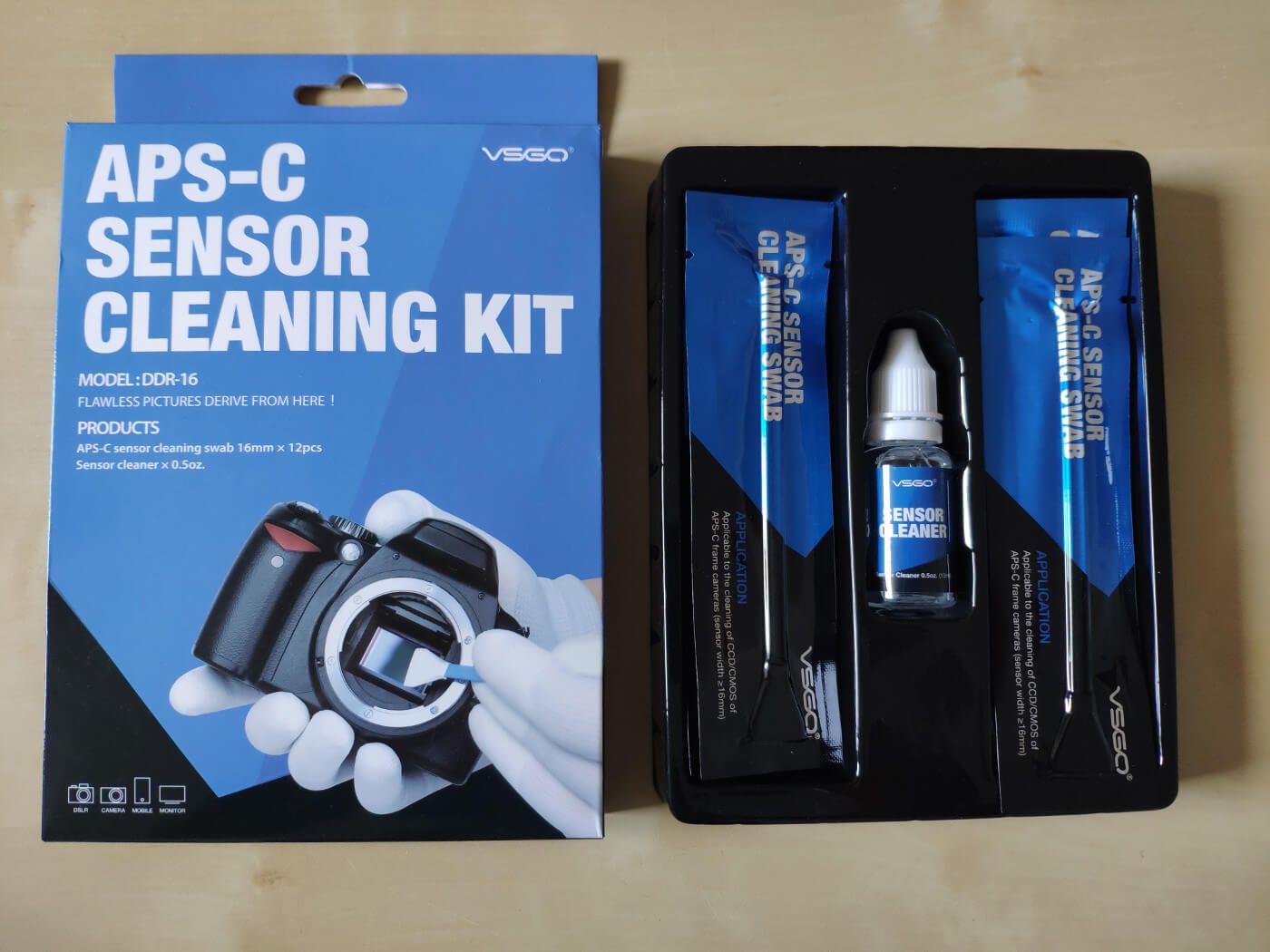 VSGO APS-C sensor cleaning kit