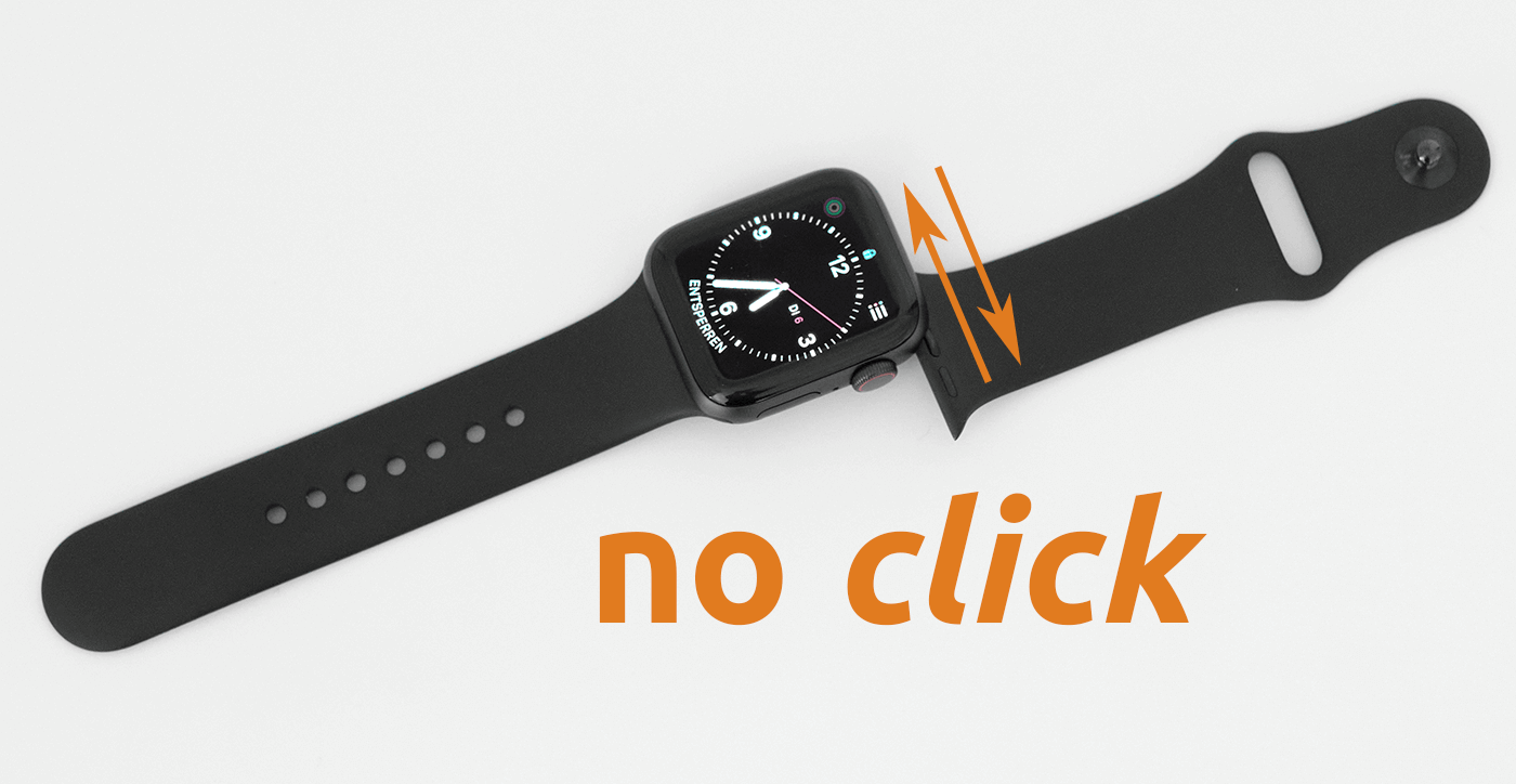 Apple Watch Wrist Band – No Click Sound