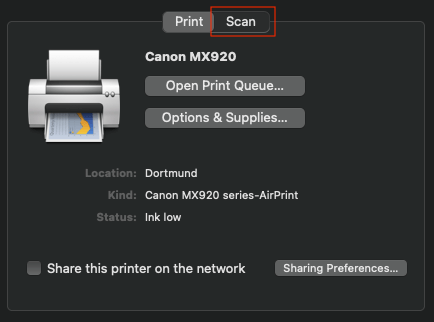 canon printer drivers for macos big sur