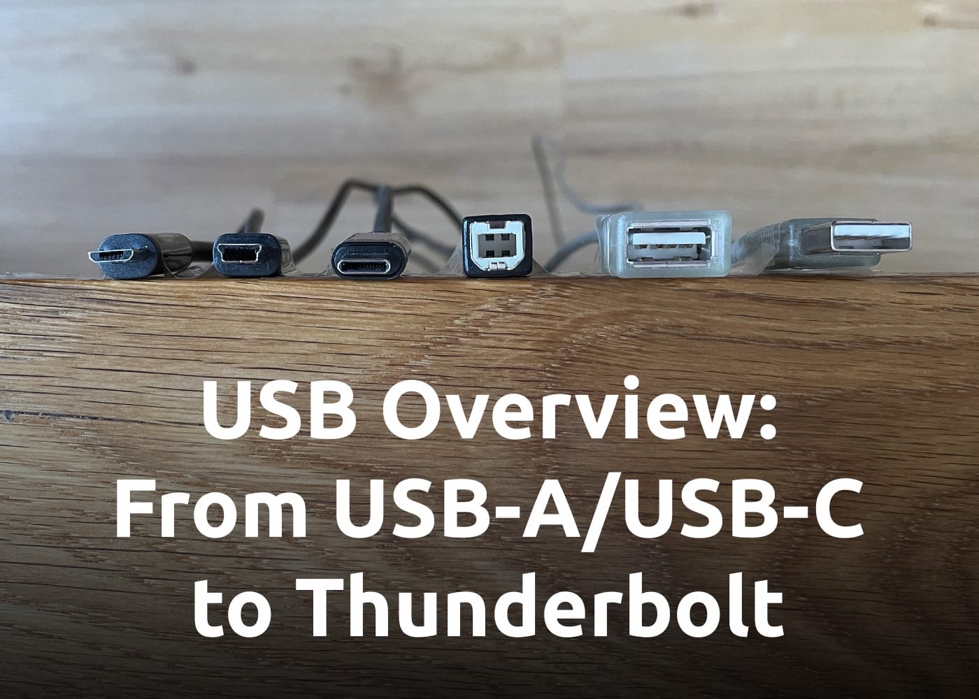 USB Overview: Ports, Colors, Standards, Speed Differences