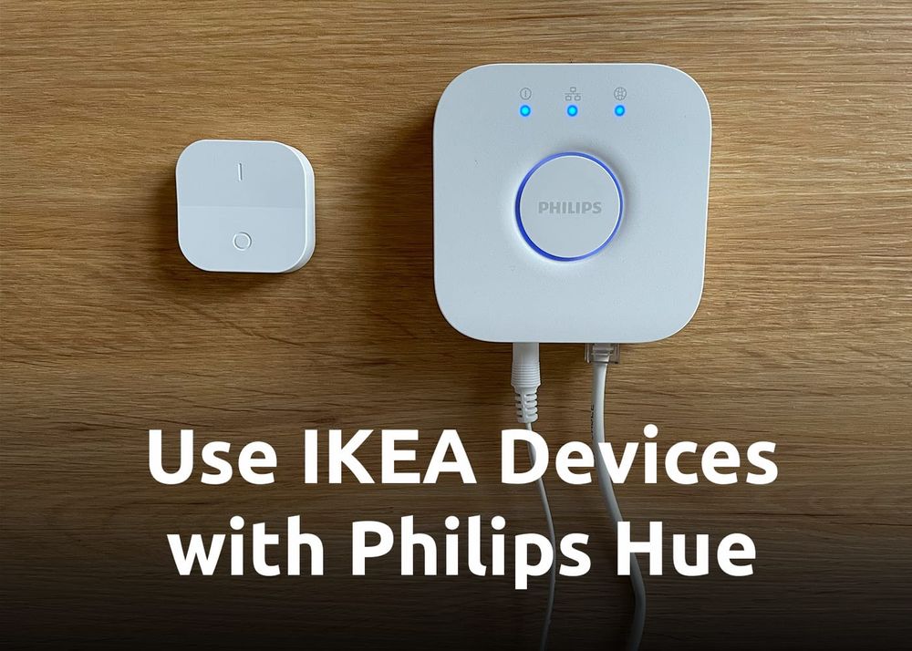 Connect IKEA TRÅDFRI Lights, Driver, I/O Dimmer to Philips Hue Bridge