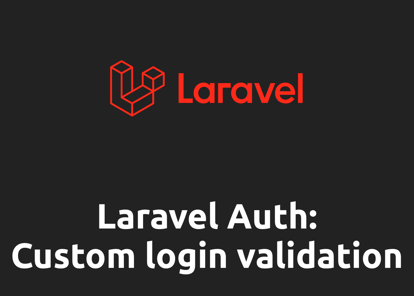 Laravel 7: How to override validateCredentials for custom  Login Validation
