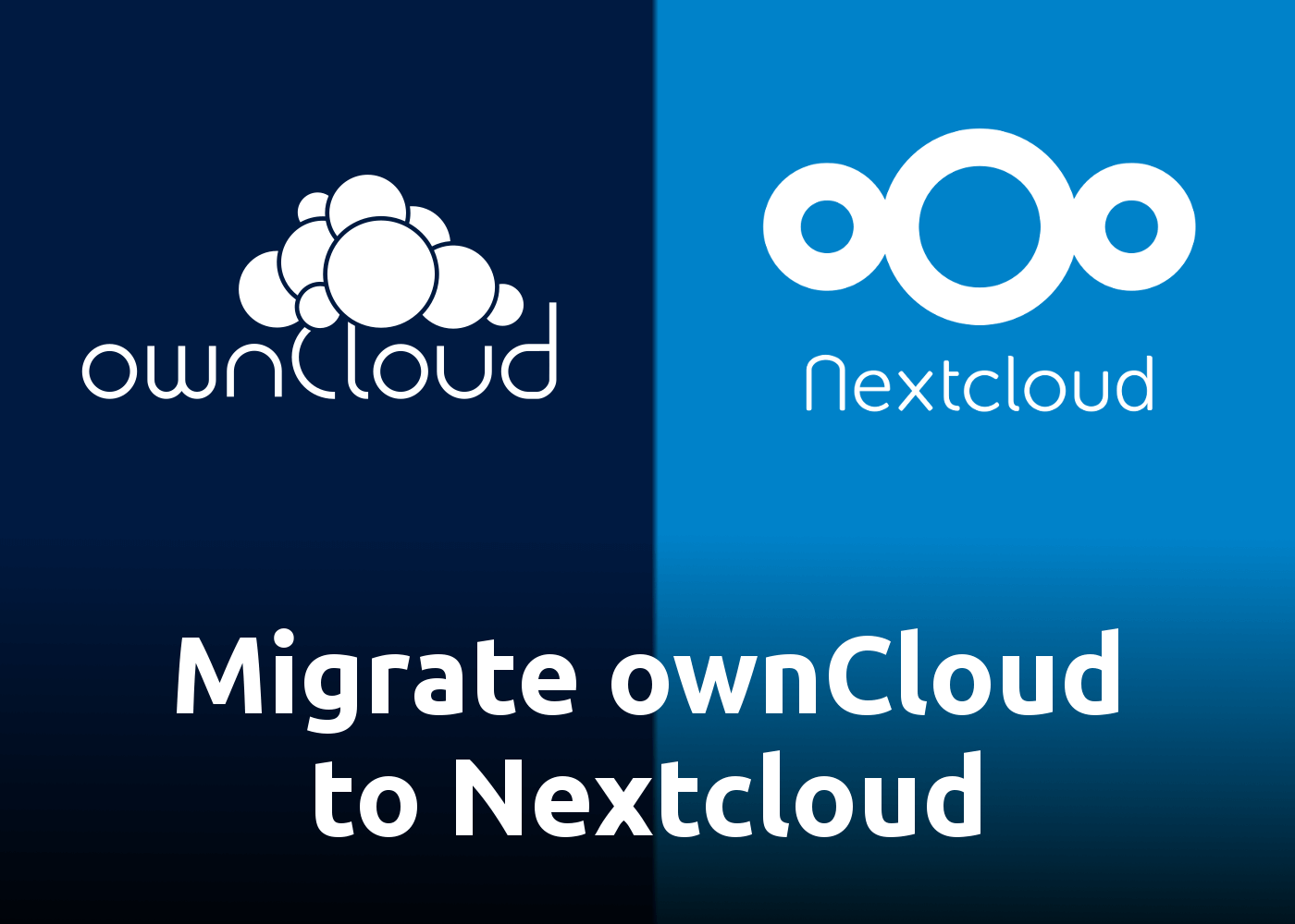 [How-to] Migrate ownCloud 10.5.0 to Nextcloud