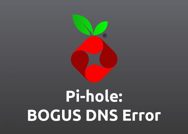 Pi-hole "BOGUS (refused upstream)" Error